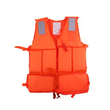 Adult and Child Life Jacket With Whistle and Adjustable Belts