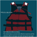 Adult Large Size Life Jacket With Whistle