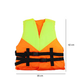 Adult and Child Life Jacket With Whistle and Adjustable Belts