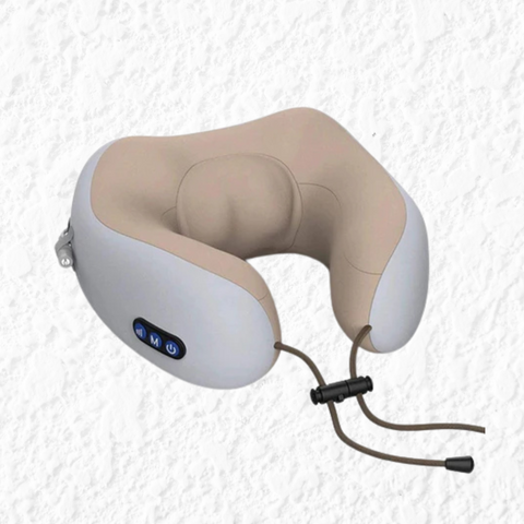 Rechargeable U Shaped Electric Travel Neck Massage Pillow